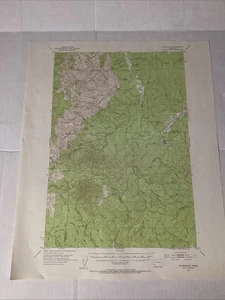 Ryderwood Quadrangle Washington 1955 USGS Topographical Map Department Interior - Bild 1 von 8