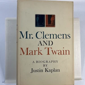 Mr Clemens and Mark Twain A Biography Justin Kaplan 1st edition Hardcover HCDJ - Bild 1 von 15