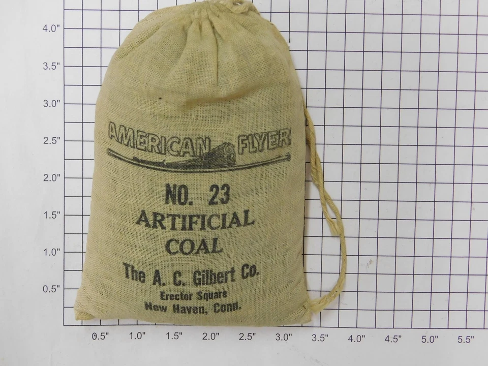 American Flyer nº 23 sacos de carvão artificial - Imagem 1 de 1