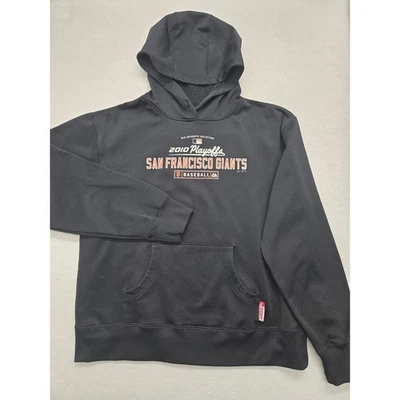 San Francisco Giants Majestic 2010 Playoffs ThermaBase Pullover Hoodie - Image 1 of 4