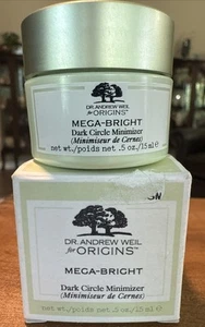 Origins Dr Andrew Weil MEGA BRIGHT Dark Circle Minimizer .5oz• NEW - DAMAGED BOX - Picture 1 of 4