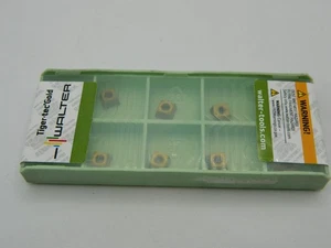 10x Wendeplatten Walter MPMX060304-F57 WKP35G Carbide Inserts Schneidplatten - Bild 1 von 2