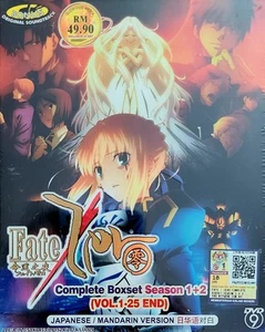 *NEW SEALED* FATE ZERO COMPLETE BOXSET SEASON 1 + 2 (VOL. 1-25 END) - Picture 1 of 2