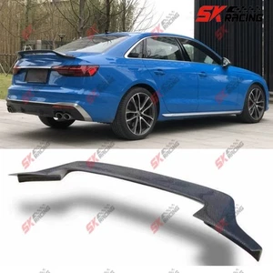Forged/Carbon Fiber /Gloss Black Rear Spoiler Wing Fit For Audi S4 A4 2017-2025 - Bild 1 von 31