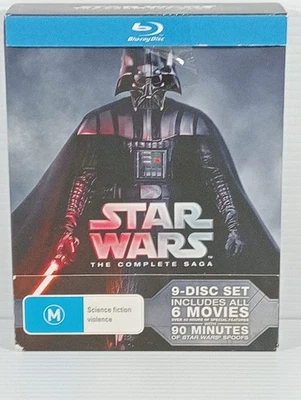 Star Wars The Complete Saga (Blu-ray Disc, 2011, 9-Disc) - image 1 of 4