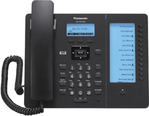JOB LOT 5 X Panasonic KX-HDV230XB SIP Landline Telephone (Black) - Picture 1 of 2