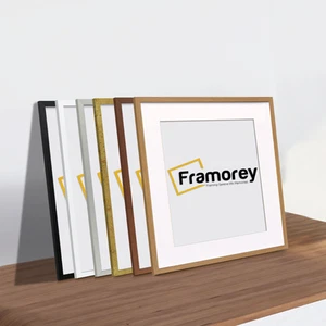 Thin Square Picture Frames With Or Without Mount,  Stylish & Durable for Home - Picture 1 of 62