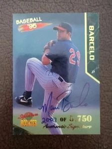 Marc Barcelo Autografo Firmato 1995 Firma Esordienti Baseball '95 Card /5.750 - Foto 1 di 1