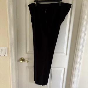 Pantalones negros elásticos Zac & Rachel para mujer 14, cintura elástica, bolsillos con cremallera - Imagen 1 de 19