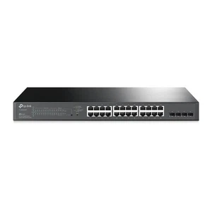 TP-LINK TL-SG2428P, Gigabit Ethernet Switch, Power over Ethernet (PoE), Rack - Bild 1 von 3