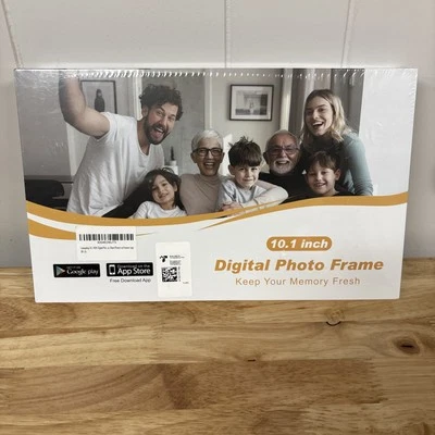 NIB 10.1inch Smart Digital Picture/Video Frame WiFi HD IPS Touch Screen - Image 1 of 4
