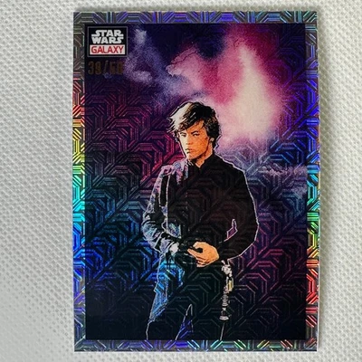 2023 Topps Chrome Star Wars Galaxy #34 Future Of The Jedi Mojo Refractor /50 - Image 1 of 4