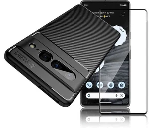 Étui Pour Google Pixel 9A/8A/9PROXL/7A Armure Silicone Téléphone & Écran Garde - Photo 1 sur 12