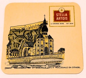 BELGIEN LÖWEN  STELLA ARTOIS BRAUEREI  1 BIERDECKEL 50-60 Jahre alt - Picture 1 of 2