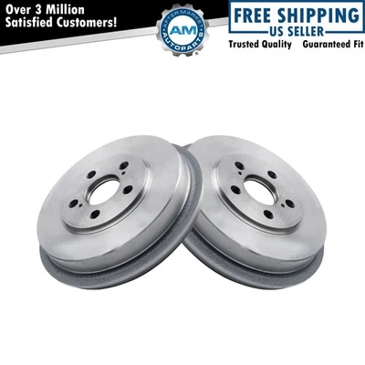 Задний тормозной барабан LH RH набор пара комплект из 2 для 2008-2014 Scion xD - Изображение 1 из 4