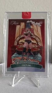 2024 PANINI THREE COUNT DOWNTOWN CM PUNK #13 ENCASED - Picture 1 of 2