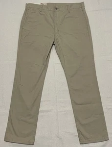 Levis 511 Jeans Men 36(37)x30 Slim Fit Commuter Trouser Tan Denim White Tab NWT - Picture 1 of 20