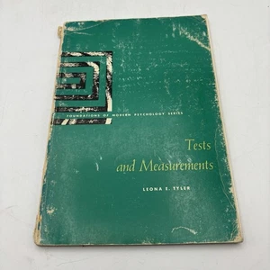 Tests and Measurements by W. Bruce Walsh and Leona E. Tyler (1979, Trade... - Picture 1 of 1