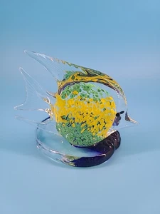 Partylite grün tropische Fische Teelicht Kerzenhalter Glas Sommer Kunst ZURÜCKGENOMMEN - Bild 1 von 5