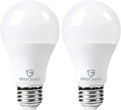 2Pack 150W-200W Equivalent LED Light Bulb 20W 2600LM A21 Warm White 2700K UL - Image 1 of 4