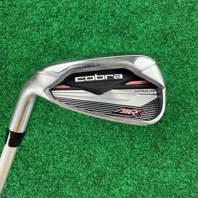 Women Cobra AIR-X Black/Pink  7 Iron Ladies Ultralite 45 Left Handed LH - Image 1 of 4