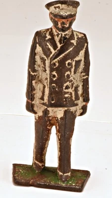 De colección 1930-40 Gran Bretaña/Johillco Hollowcast Oficial Naval Principal Almirante Whit Foto 1 de 2