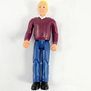 LOVING FAMILY TOYS R US Man Father Dad Husband DOLLHOUSE FIGURE FISHER PRICE - Picture 1 of 3