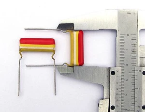 4 Tropical fish 220nF 0,22uF 400V 10% capacitor Mullard C280 - Picture 1 of 1