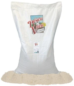Organic Hard White Whole Wheat Flour - 24lbs - Picture 1 of 7