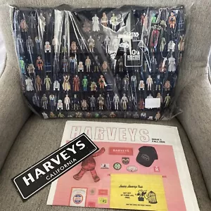 New Harveys Seatbelt Medium Streamline Tote / Star Wars Vintage Action Figures - Picture 1 of 8