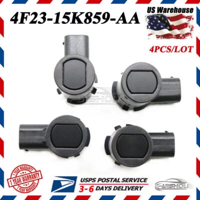 4 sensores de estacionamiento PDC de respaldo inverso 4F23-15K859-AA nuevos para Ford F150 F250 EE. UU. Foto 1 de 4