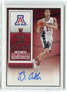 2015 Contenders Draft Picks Brandon Ashley College Ticket AUTO RC ARIZONA - Picture 1 of 1
