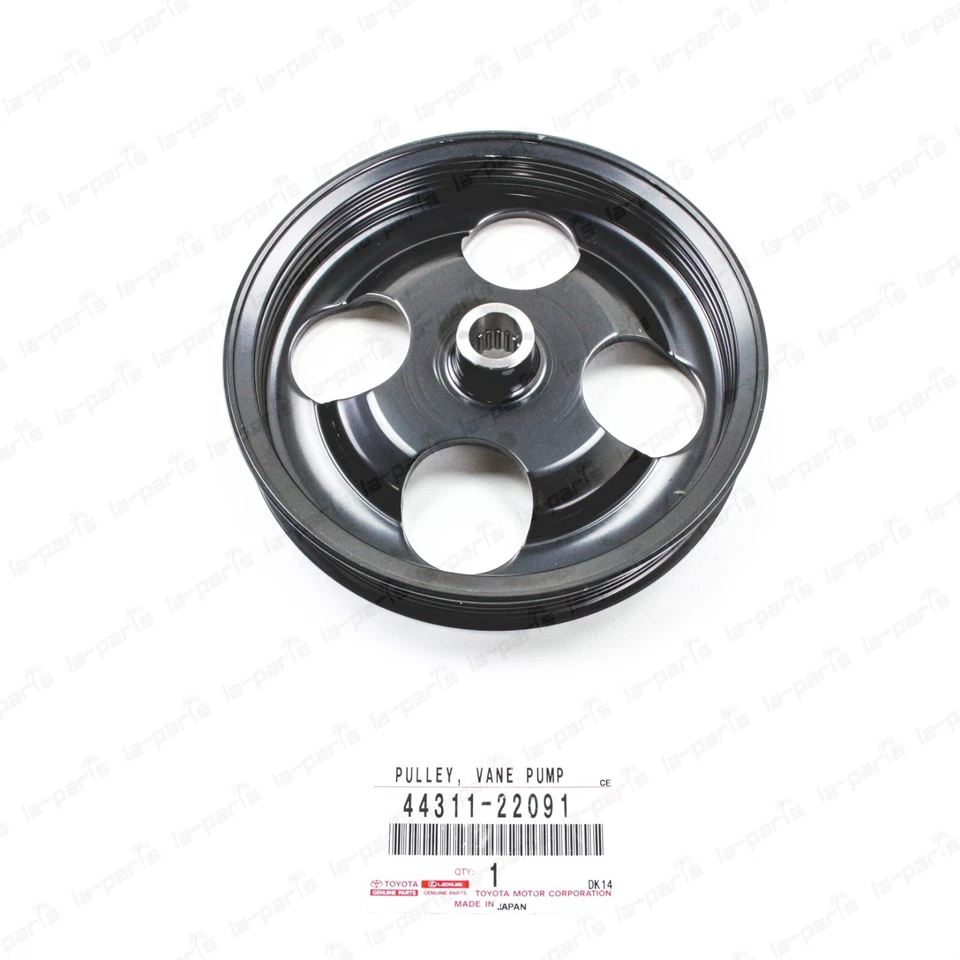 Подлинный шкив гидроусилителя руля Toyota 93-98 Supra Lexus IS300 GS300 44311-22091 - Изображение 1 из 4