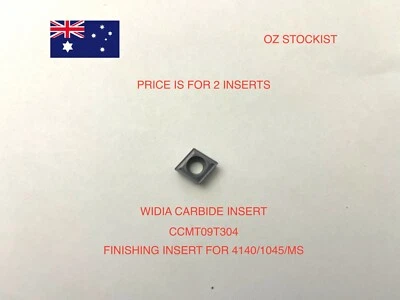 Carbide Insert CCMT09T304 TIN INSERT WIDIA made price Is For 2 inserts