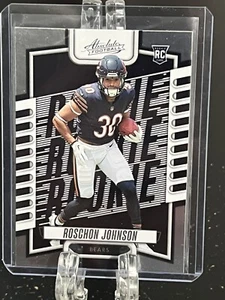 ROSCHON JOHNSON-----2023 PANINI----ABSOLUTE-----ROOKIE----BEARS---FREE SHIPPING - Picture 1 of 2