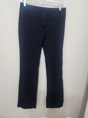 Calça Ann Taylor LOFT Marisa Carreira Preta Bootcut Feminina Tamanho 00 - Imagem 1 de 4