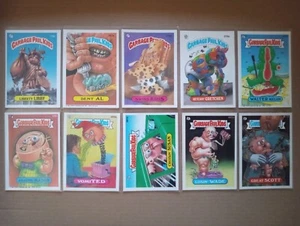 Müll Eimer Kinder 10 Karten Lot 1986-87 - Bild 1 von 3