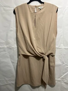 Vestido sin mangas Tibi para mujer color tostado. Talla 4 - Imagen 1 de 4