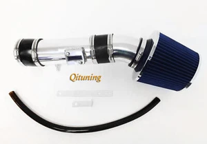 Black Blue Air Intake System Kit + Filter For 2007-2012 Nissan Altima 3.5L V6 - Picture 1 of 1