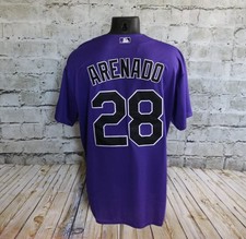 Nolan Arenado Colorado Rockies Baseball Jersey Mens Size Large