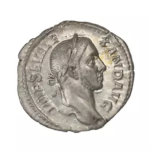 Empire romain Sévère Alexandre denier en argent 202-235 après JC ancienne monnaie romaine - Photo 1/2