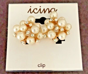 ICING BRAND CLIP ON EARRINGS. PRE-OWNED. NEVER WORN. - Picture 1 of 2