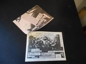 Vintage The Bottom Line Max Mouse & Gorillas Maximum Rockability Advertisment NY - Picture 1 of 1