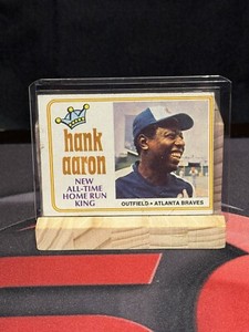 1974 Topps #  1 Hank Aaron New All-Time Home Run King