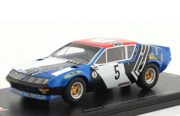 1/43 ALPINE RENAULT A310 COUPE #5 RONDE CEVENOLE 1974 NICOLAS SPARK SF196 - Immagine 1 di 1