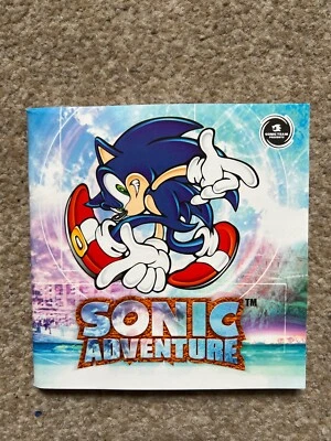 Sonic Adventure Dreamcast Manual ONLY Replacement Instruction Booklet! - Image 1 of 3