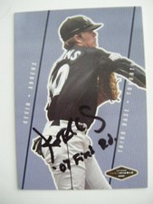 KEVIN AHRENS signed RC BLUE JAYS 2007 Just Minors baseball card AUTO Justifiable