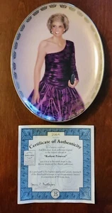 Radiant Princess Diana Queen of Our Hearts porcelain collector plate - Bild 1 von 7