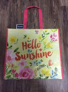 NEW Marshalls Large Shopping Tote Bag - HELLO SUNSHINE - Reusable EcoFriendly - Bild 1 von 3