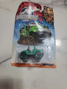 MATCHBOX JURASSIC WORLD CLIFF HANGER JEEP DIE-CAST - Bild 1 von 4